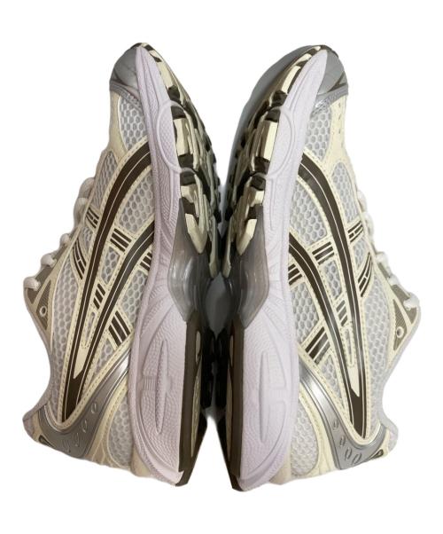 asics（アシックス）asics (アシックス) GEL-KAYANO 14 ゲルカヤノ14 シルバー×アイボリー サイズ:23cmの古着・服飾アイテム