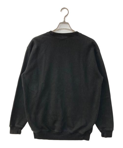 DELUXE（デラックス）Deluxe (デラックス) N.HOOLYWOOD (エヌ ハリウッド) クルーネックスウェット ブラック サイズ:38の古着・服飾アイテム