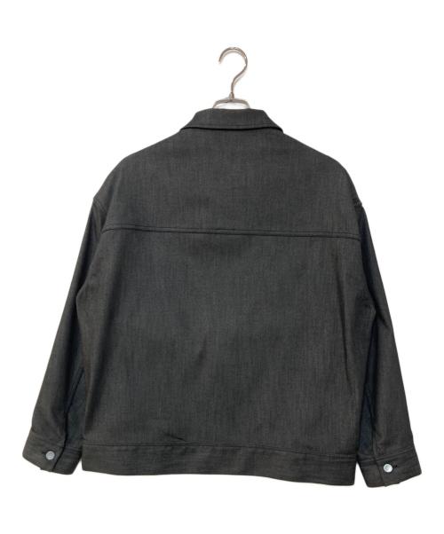 NEW BALANCE（ニューバランス）NEW BALANCE (ニューバランス) MET24 Denim Cardigan ブラック サイズ:Sの古着・服飾アイテム