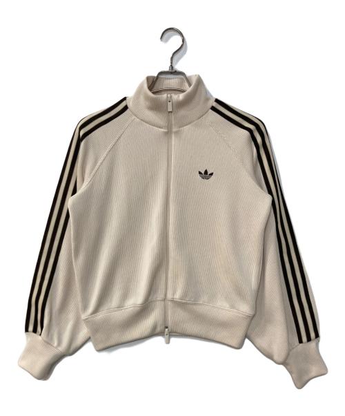 adidas（アディダス）adidas (アディダス) ニット バルーン トラックトップ ホワイト サイズ:Lの古着・服飾アイテム