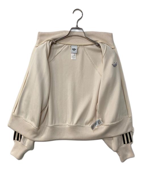 adidas（アディダス）adidas (アディダス) ニット バルーン トラックトップ ホワイト サイズ:Lの古着・服飾アイテム