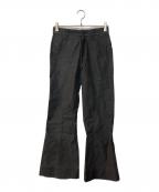ISSEY MIYAKEイッセイミヤケ）の古着「PIGMENT DYED PANTS」｜ブラック