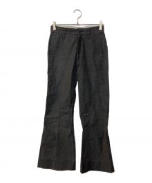 ISSEY MIYAKE（イッセイミヤケ）の古着「PIGMENT DYED PANTS」｜ブラック