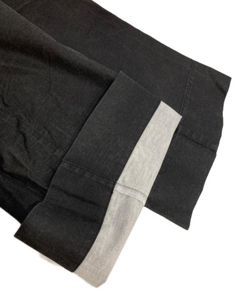 ISSEY MIYAKE（イッセイミヤケ）ISSEY MIYAKE (イッセイミヤケ) PIGMENT DYED PANTS ブラック サイズ:1の古着・服飾アイテム