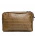 FENDI (フェンディ) ズッカ柄 PVCショルダーバッグ カーキ：8000円