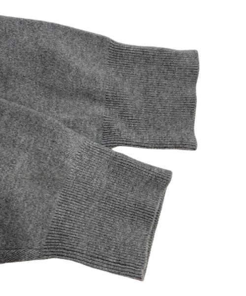 CABAN（キャバン）CABAN (キャバン) コットンカシミヤ クルーネックプルオーバー グレー サイズ:Sの古着・服飾アイテム