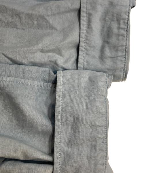 POLO RALPH LAUREN（ポロ・ラルフローレン）POLO RALPH LAUREN (ポロ・ラルフローレン) CLASSIC FIT ポニー刺繍コットンシャツ サックスブルー サイズ:Lの古着・服飾アイテム