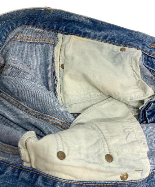 Saint Laurent Paris（サンローランパリ）Saint Laurent Paris (サンローランパリ) クラッシュ加工 スキニー ストレッチ デニムパンツ インディゴ サイズ:W29の古着・服飾アイテム