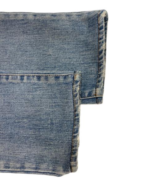 Saint Laurent Paris（サンローランパリ）Saint Laurent Paris (サンローランパリ) クラッシュ加工 スキニー ストレッチ デニムパンツ インディゴ サイズ:W29の古着・服飾アイテム