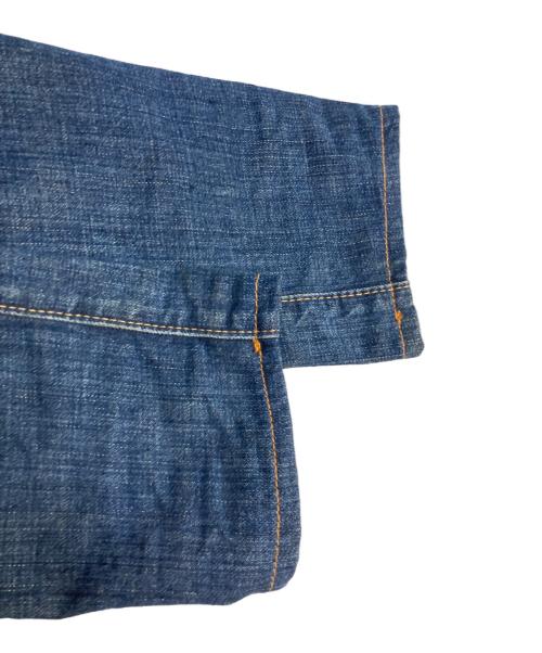 DSQUARED2（ディースクエアード）DSQUARED2 (ディースクエアード) KENNY TWIST ペイント加工 デニムパンツ インディゴ サイズ:48の古着・服飾アイテム