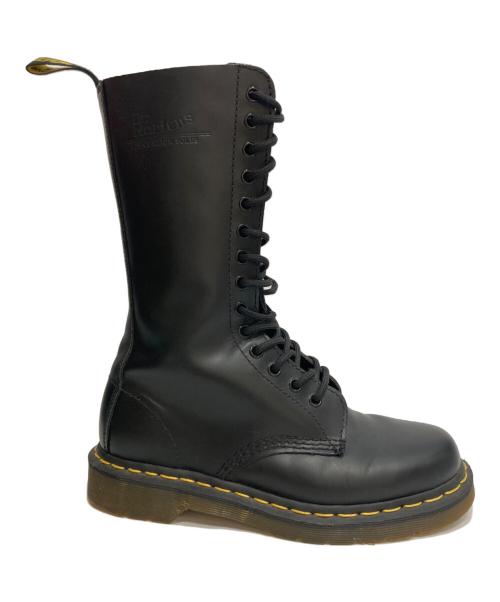 Dr.Martens（ドクターマーチン）Dr.Martens (ドクターマーチン) 14EYE BOOT 14ホールブーツ ブラック サイズ:UK6の古着・服飾アイテム