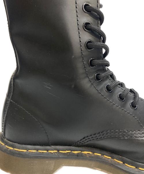Dr.Martens（ドクターマーチン）Dr.Martens (ドクターマーチン) 14EYE BOOT 14ホールブーツ ブラック サイズ:UK6の古着・服飾アイテム
