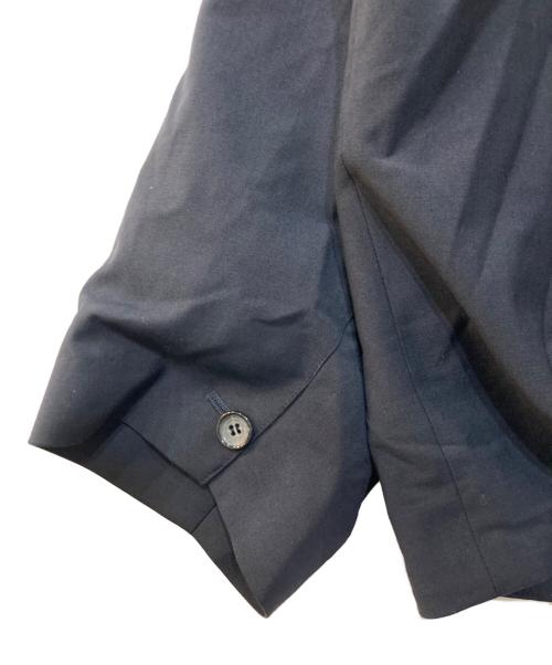 My Beautiful Landlet（マイビューティフルランドレット）My Beautiful Landlet (マイビューティフルランドレット) WASHABLE WOOL BIG JACKET ウォッシャブル ウール ビッグ ジャケット ネイビーの古着・服飾アイテム