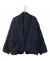 My Beautiful Landlet（マイビューティフルランドレット）の古着「WASHABLE WOOL BIG JACKET ウォッシャブル ウール ビッグ ジャケット」｜ネイビー
