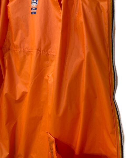 K-WAY（ケイウェイ）K-way (ケイウェイ) CLAUDE ナイロンジャケット オレンジ サイズ:Lの古着・服飾アイテム