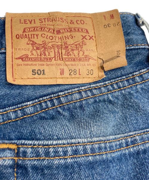 LEVI'S（リーバイス）LEVI'S (リーバイス) 501 straight denim pants インディゴ サイズ:W28　L30の古着・服飾アイテム