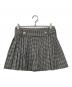 Her lip to（ハーリップトゥ）の古着「Vienna Pleated Mini Skirt ウィーンプリーツミニスカート　チェック柄 1253304098」｜ブラック
