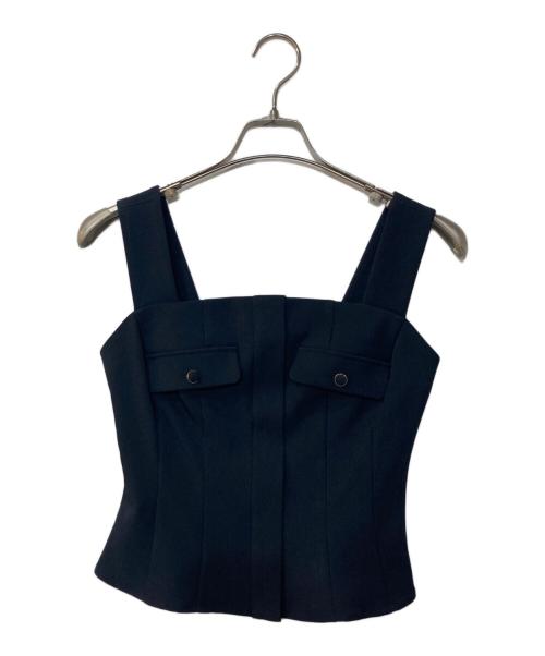 HER LIP TO（ハーリップトゥ）HER LIP TO (ハーリップトゥ) Lutetia Twill Set-Up ネイビー サイズ:Mの古着・服飾アイテム