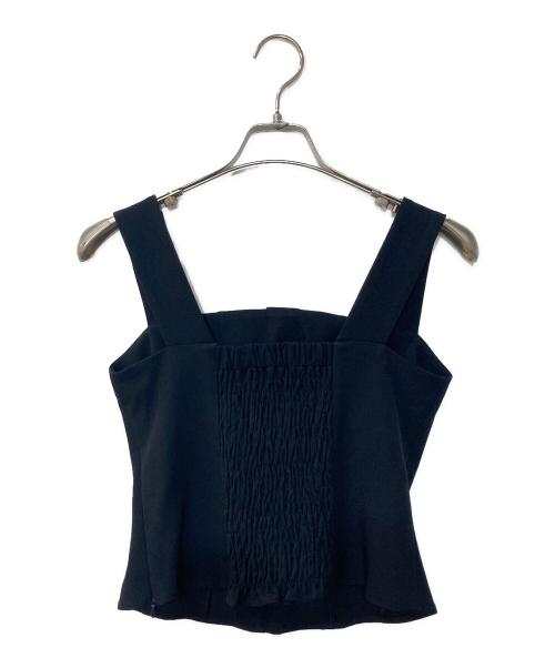 HER LIP TO（ハーリップトゥ）HER LIP TO (ハーリップトゥ) Lutetia Twill Set-Up ネイビー サイズ:Mの古着・服飾アイテム