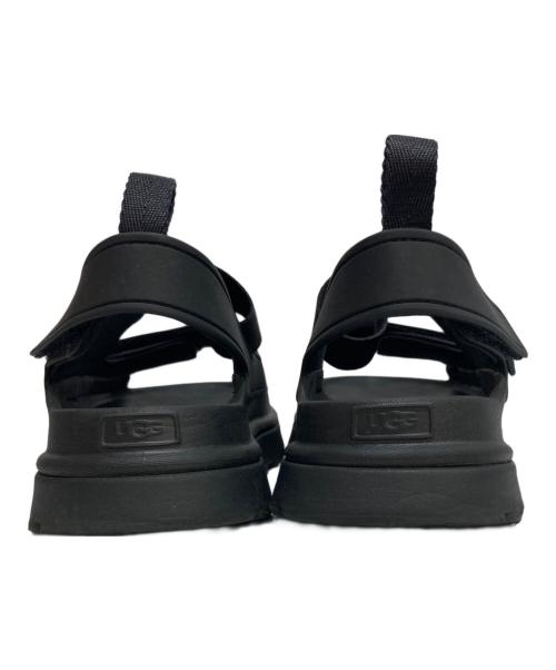 UGG（アグ）UGG (アグ) GoldenGlow ゴールデング ロウサンダル ブラック サイズ:23.5の古着・服飾アイテム