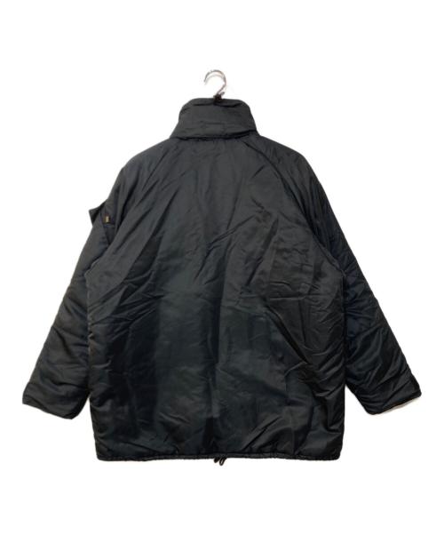 ALPHA（アルファ）ALPHA (アルファ) cold weather parka コールドウェザーパーカ ブラック サイズ:XLの古着・服飾アイテム