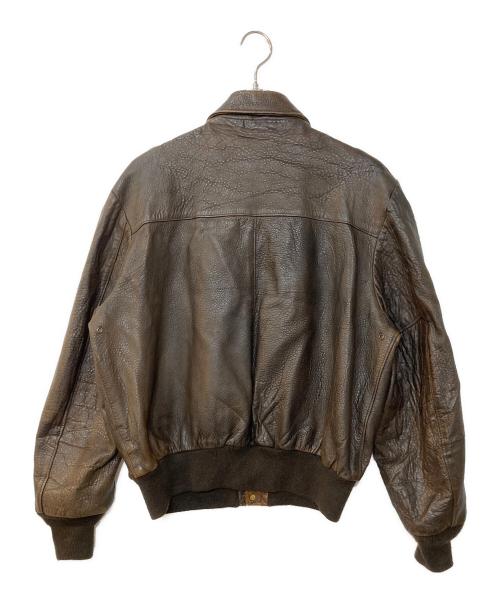Schott（ショット）Schott (ショット) A-2 フライトレザージャケット ブラウン サイズ:44の古着・服飾アイテム