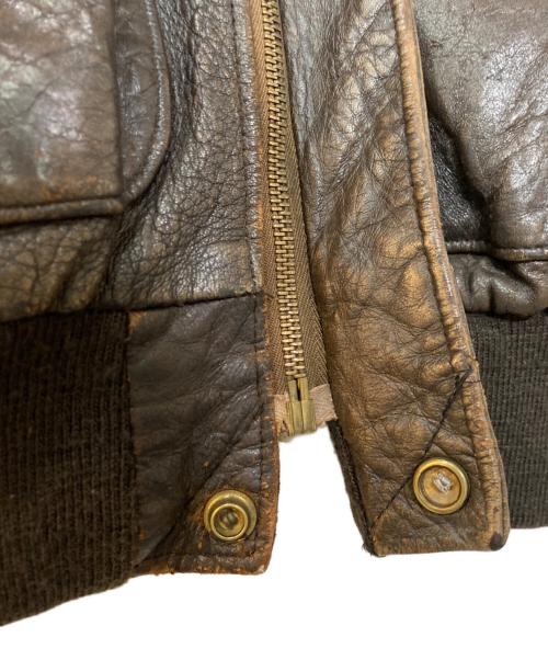 Schott（ショット）Schott (ショット) A-2 フライトレザージャケット ブラウン サイズ:44の古着・服飾アイテム