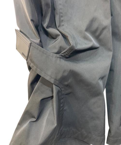 shoop（シュープ）shoop (シュープ) ラバーロゴナイロンワイドパンツ ブラック サイズ:Lの古着・服飾アイテム