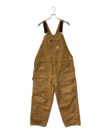 CarHartt（カーハート）の古着「DUCK BIB OVERALL ダック ビブ オーバーオール」｜ブラウン