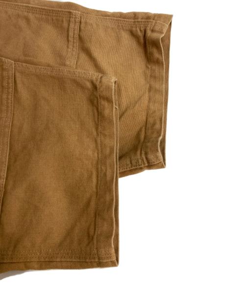 CarHartt（カーハート）CarHartt (カーハート) DUCK BIB OVERALL ダック ビブ オーバーオール ブラウン サイズ:42×32の古着・服飾アイテム