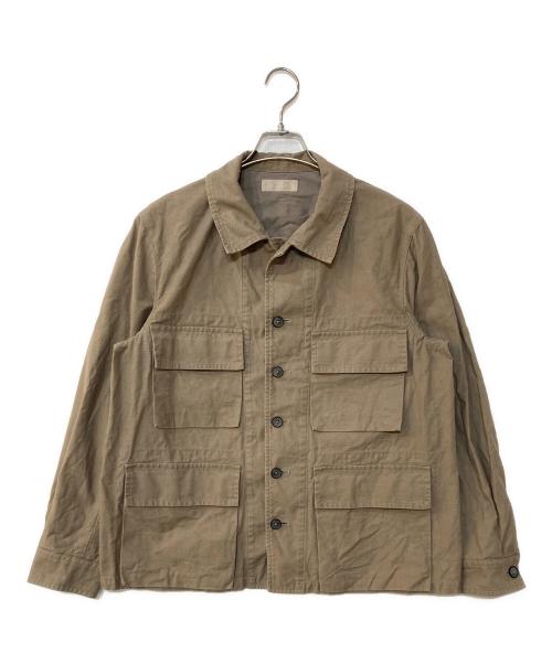 COLINA（コリーナ）COLINA (コリーナ) Nepped Organic Cotton Weather Cloth B.D.U Jacket オリーブ サイズ:Mの古着・服飾アイテム