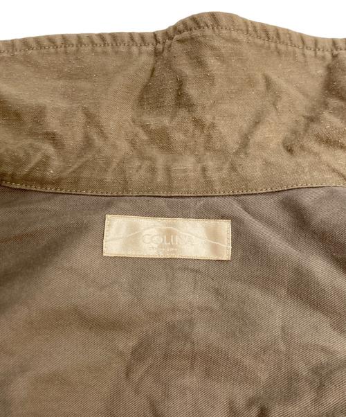 COLINA（コリーナ）COLINA (コリーナ) Nepped Organic Cotton Weather Cloth B.D.U Jacket オリーブ サイズ:Mの古着・服飾アイテム