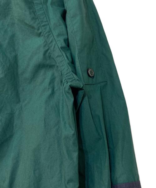 MARNI（マルニ）MARNI (マルニ) 袖切替 比翼シャツ グリーン サイズ:46の古着・服飾アイテム