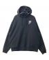 THE NORTH FACE（ザ ノース フェイス）の古着「ロゴプリントプルオーバーパーカー」｜ブラック