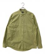 PORTANCEポータンス）の古着「STAY EASY BD SHIRT」｜グリーン