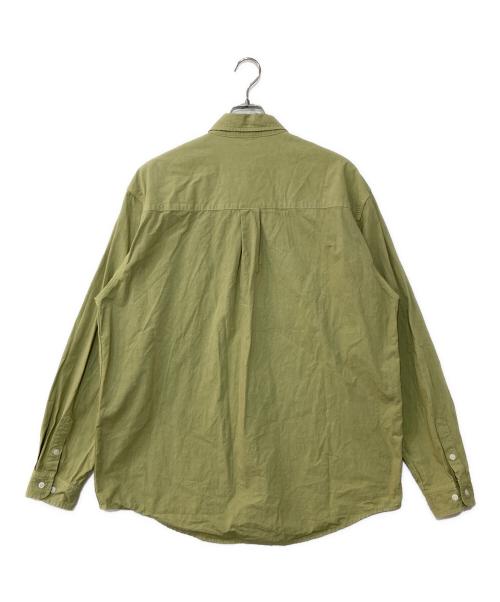 PORTANCE（ポータンス）PORTANCE (ポータンス) STAY EASY BD SHIRT グリーン サイズ:XLの古着・服飾アイテム