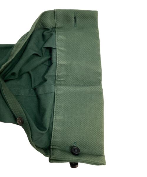 sacai（サカイ）sacai (サカイ) プリーツドッキング ブザム シャツワンピース グリーン サイズ:1の古着・服飾アイテム