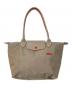 LONGCHAMP（ロンシャン）の古着「ル プリアージュ クラブ トートバッグ」｜グレージュ