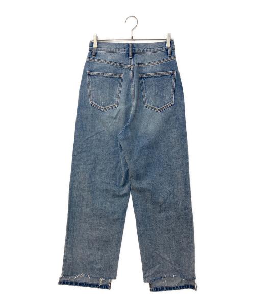 YENN（イエン）YENN (イエン) TUCK WIDE DENIM PANTS タックワイドデニムパンツ インディゴ サイズ:38の古着・服飾アイテム
