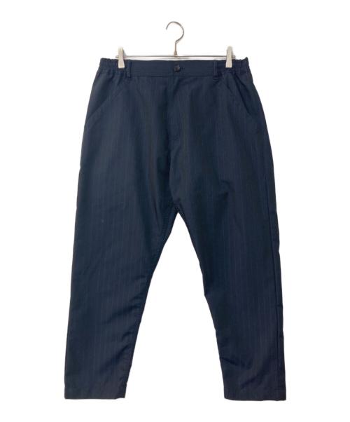 COMME des GARCONS HOMME DEUX（コムデギャルソン オム ドゥ）COMME des GARCONS HOMME DEUX (コムデギャルソン オム ドゥ) Polyester Herringbone Stripe エステルヘリンボーンストライプ ネイビー サイズ:XLの古着・服飾アイテム