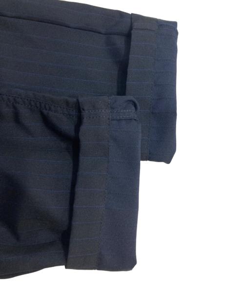 COMME des GARCONS HOMME DEUX（コムデギャルソン オム ドゥ）COMME des GARCONS HOMME DEUX (コムデギャルソン オム ドゥ) Polyester Herringbone Stripe エステルヘリンボーンストライプ ネイビー サイズ:XLの古着・服飾アイテム