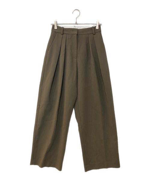 TODAYFUL（トゥデイフル）TODAYFUL (トゥデイフル) Bonding Wide Trousers オリーブ サイズ:36の古着・服飾アイテム
