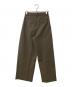 TODAYFUL (トゥデイフル) Bonding Wide Trousers オリーブ サイズ:36：12000円
