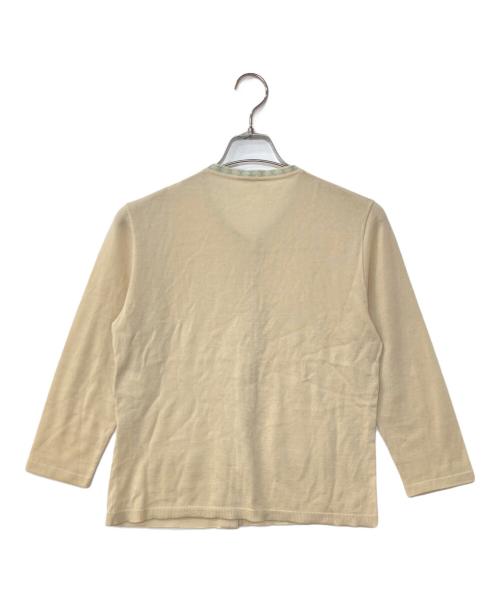 CHANEL（シャネル）CHANEL (シャネル) カシミヤカーディガン アイボリー サイズ:42の古着・服飾アイテム