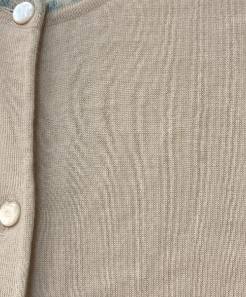 CHANEL（シャネル）CHANEL (シャネル) カシミヤカーディガン アイボリー サイズ:42の古着・服飾アイテム