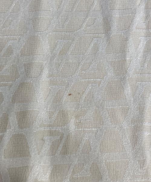 LOUIS VUITTON（ルイ ヴィトン）LOUIS VUITTON (ルイ ヴィトン) シルク フレンチスリーブブラウス アイボリー サイズ:38の古着・服飾アイテム
