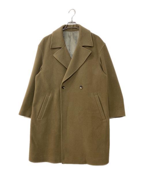 JOURNAL STANDARD（ジャーナルスタンダード）JOURNAL STANDARD (ジャーナルスタンダード) SLOWウールモッサーWオーバーコート グリーン サイズ:Mの古着・服飾アイテム