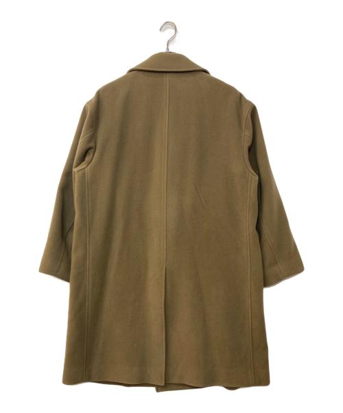 JOURNAL STANDARD（ジャーナルスタンダード）JOURNAL STANDARD (ジャーナルスタンダード) SLOWウールモッサーWオーバーコート グリーン サイズ:Mの古着・服飾アイテム