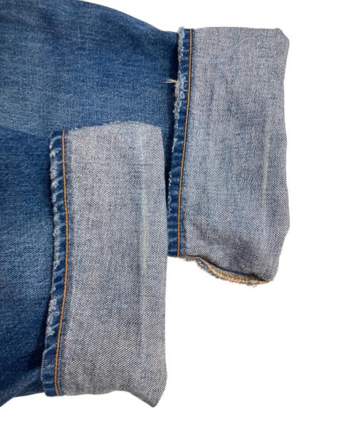 Curensology（カレンソロジー）Curensology (カレンソロジー) ダメージカーヴィーデニムパンツ インディゴ サイズ:36の古着・服飾アイテム