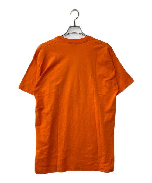 FRUIT OF THE LOOM（フルーツオブザルーム）FRUIT OF THE LOOM (フルーツオブザルーム) Bill the Cat TEE/痺れ猫 Tシャツ オレンジ サイズ:XLの古着・服飾アイテム